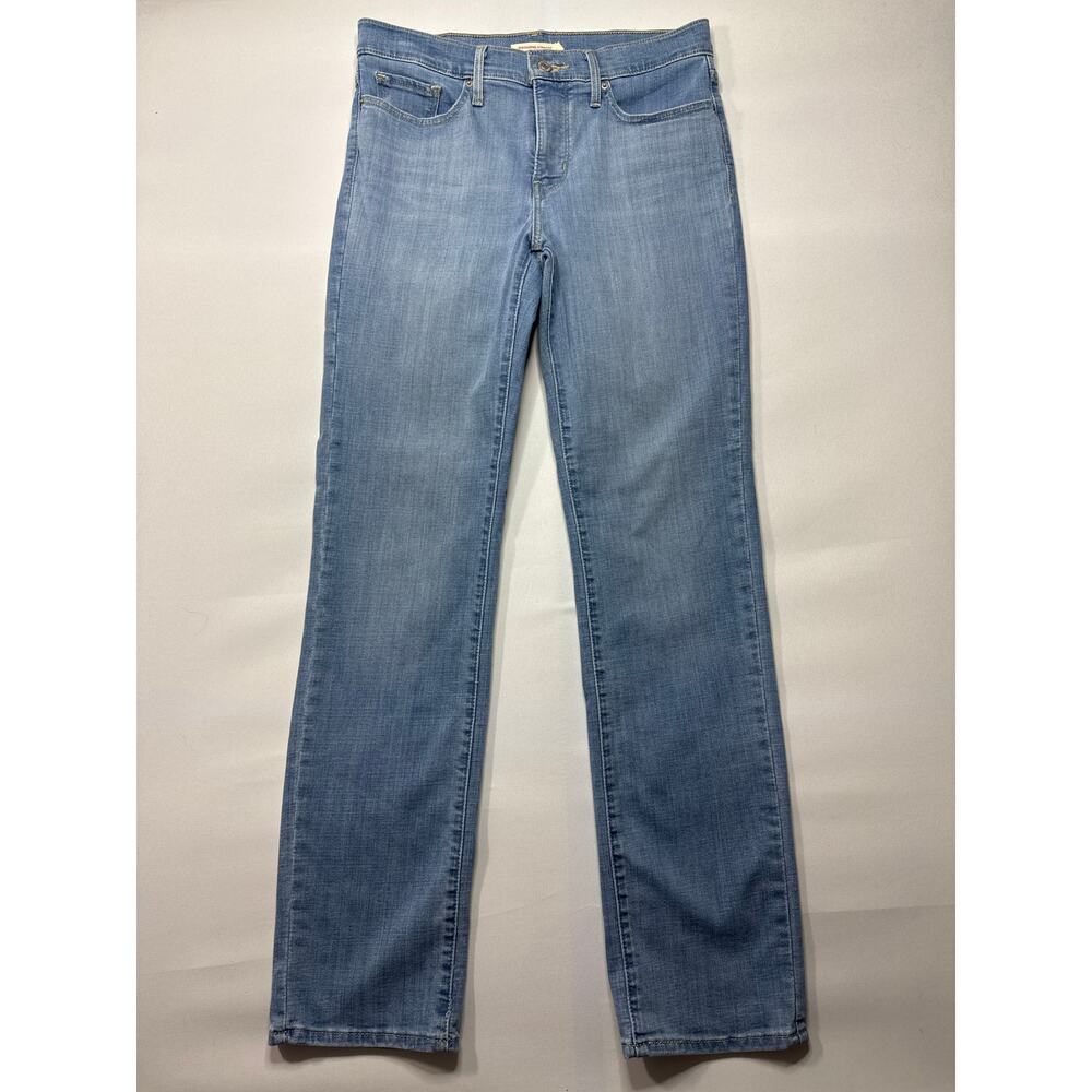 Levi's 314 Women's Shaping Straight Leg Blue Jeans - Size 29x32 (31x31.5)